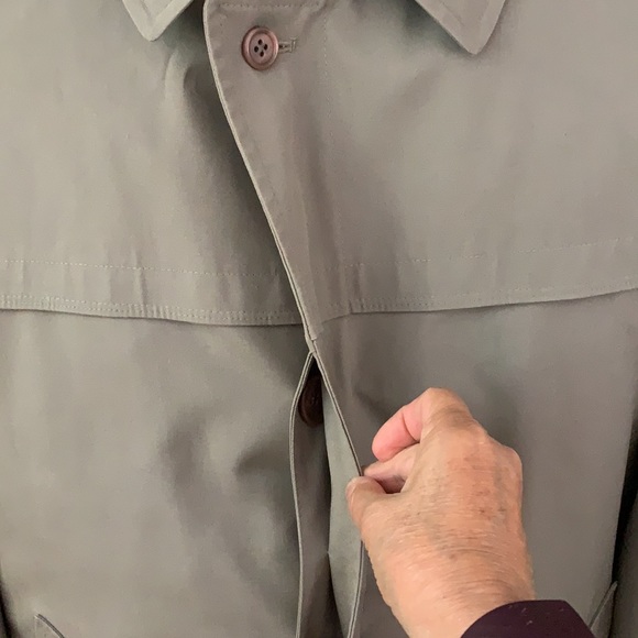 London Fog Maincoats All-Weather Zip Out Lining Tan 44R - Picture 3 of 7